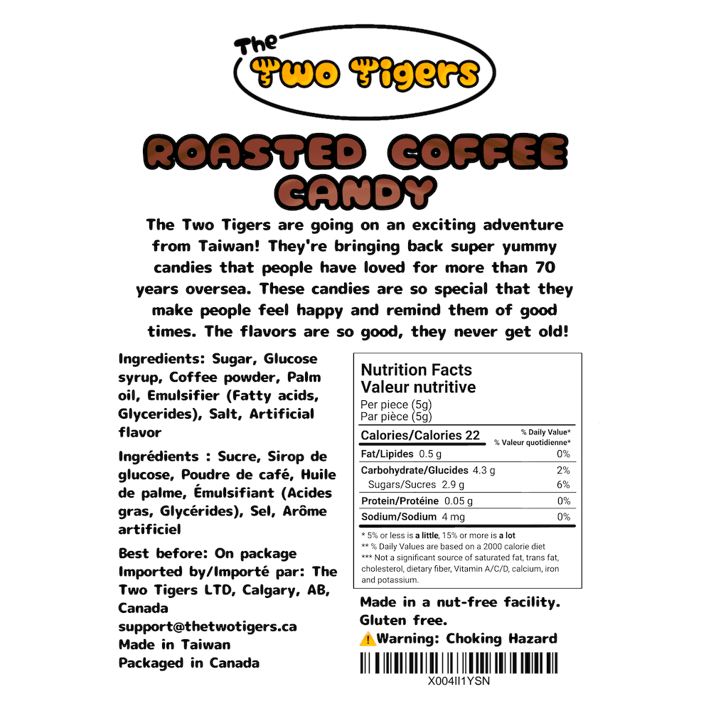 Roasted coffee hard candy - 1