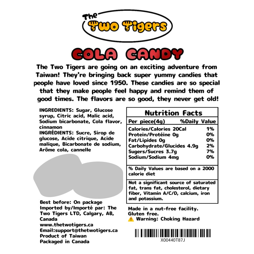 Cola hard candy - 1