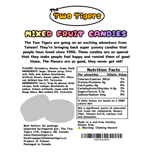 Mixed 4 Fruit Hard Candy - 1